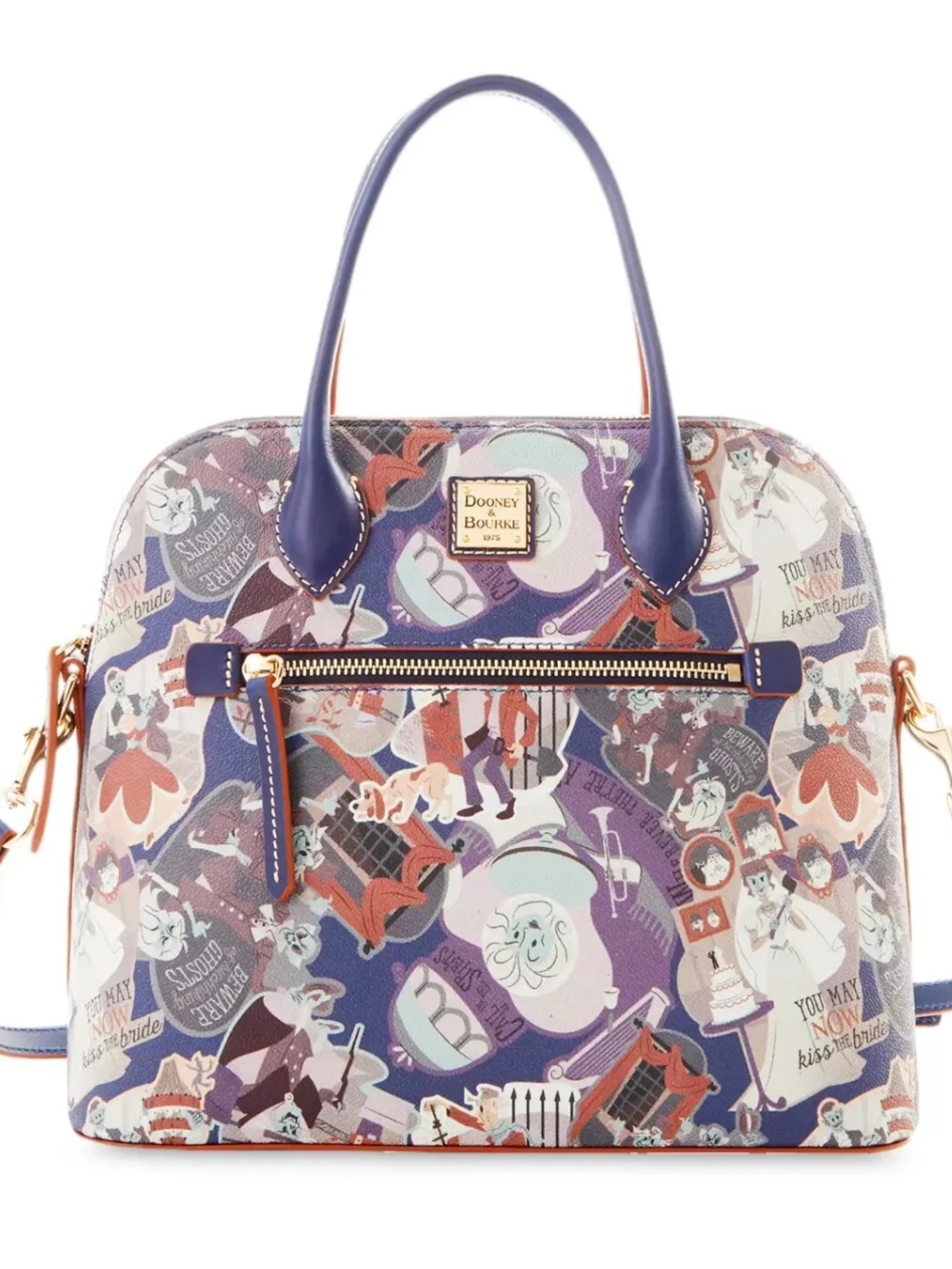 NEW Disney Parks 2022 The Haunted Mansion Dooney & Bourke Satchel Purse